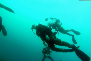 Buzos de la Armada Colombiana. Foto: Infodefensa.com