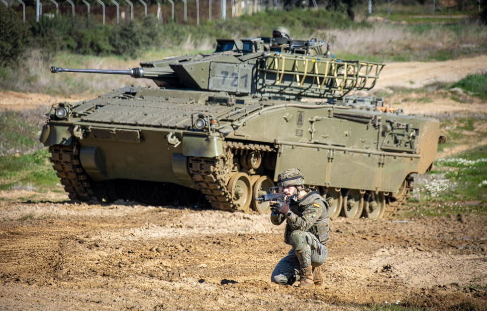 Vehículo Pizarro. Foto: Ejército de Tierra