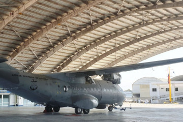 Avión CN-235 de la Armada Colombiana. Fotos Infodefensa.com