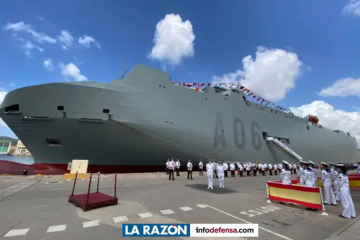 Entrega del buque Ysabel a la Armada. Foto G. SorianoInfodefensa.com