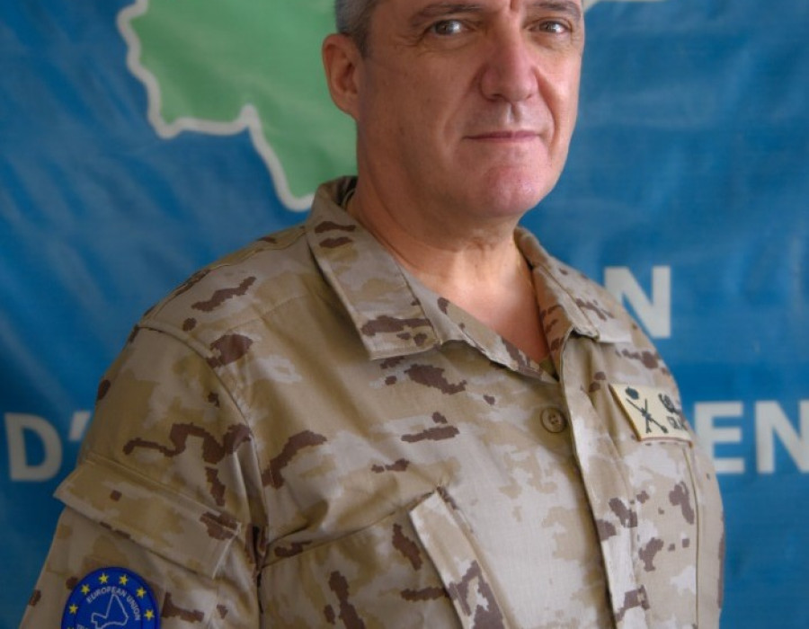 Jefe de la misión EUTM Mali, general de brigada Fernando Gracia. Foto EUTM Mali