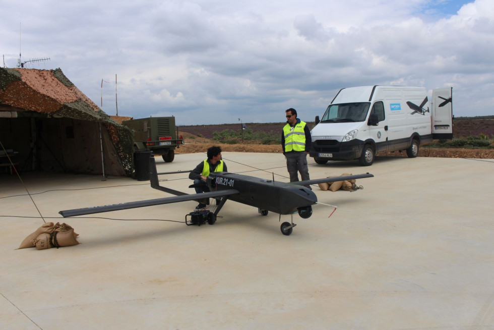 RPAS Tarsis Clase I de Aertec. Foto: Infodefensa