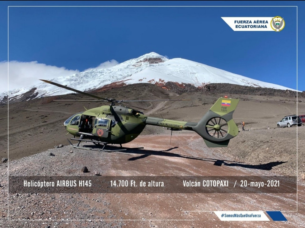 Ecuador ya despliega sus nuevos helicópteros H-145M en misiones de reconocimiento